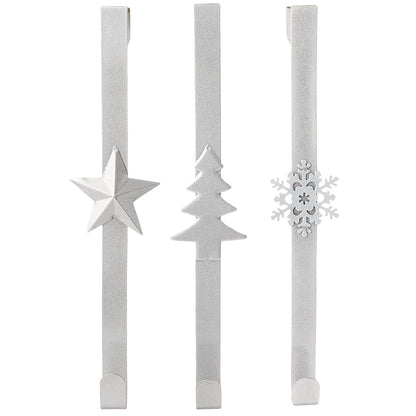 Set of 3 Metal Wreath Hangers