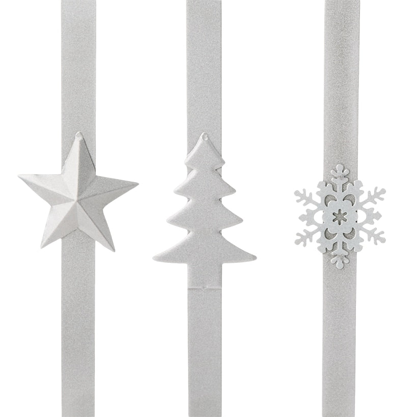 Set of 3 Metal Wreath Hangers