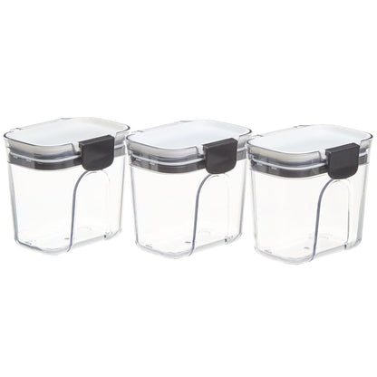 Mini 1-1/2 Cup Food Storage Containers - Set of 3