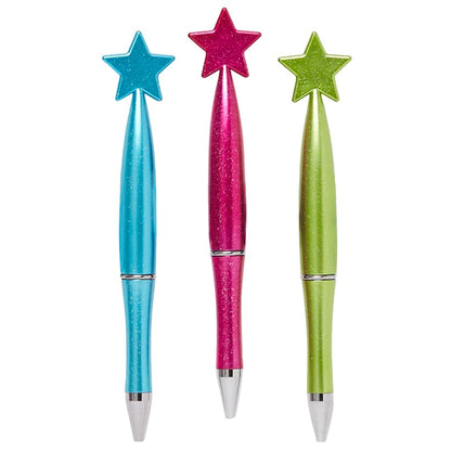 Star Pens Ballpoint Pens Set of 3