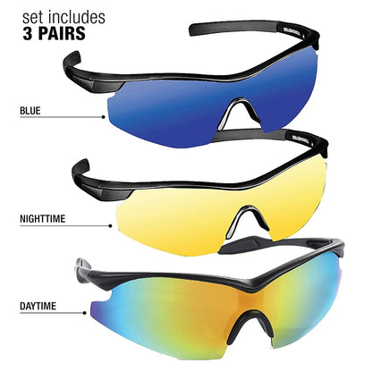Set of 3 Polarized TacGlasses