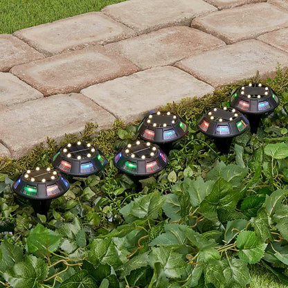 Set of 3 Solar Deck Lights