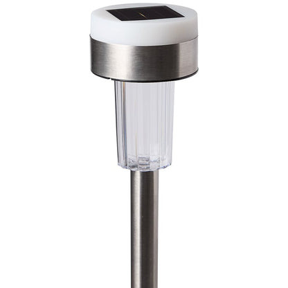 Dual-Lit Solar LED Garden Stakes - Set of 3