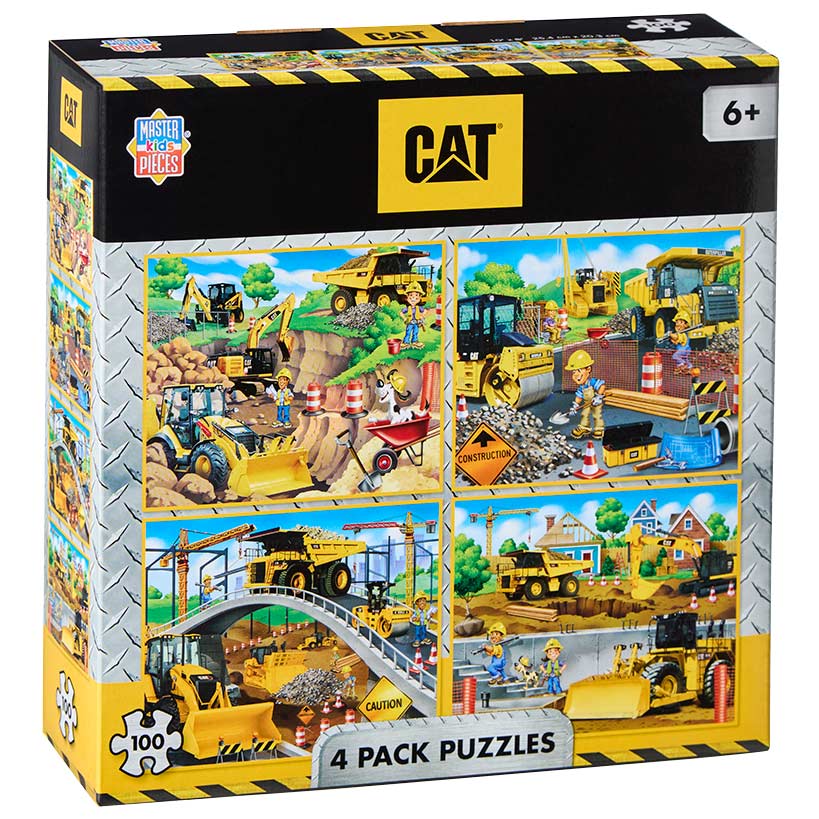 Set of 4 Kids Puzzles