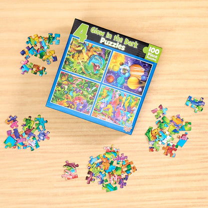 Set of 4 Kids Puzzles