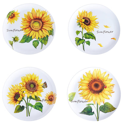 Summer Dining Melamine Plates Set of 4