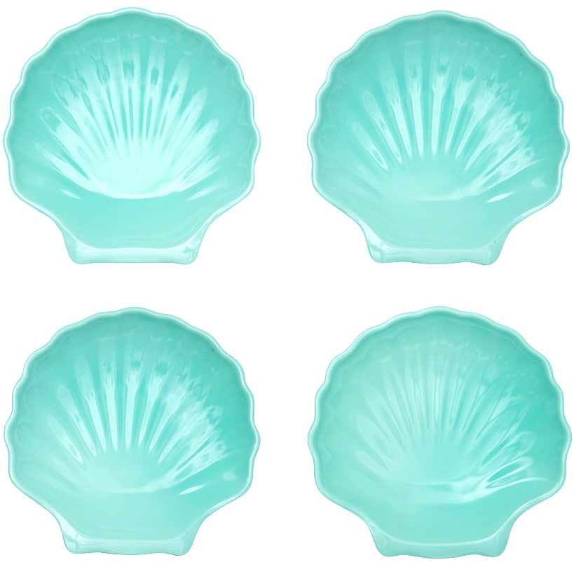 Coastal Melamine Dinnerware Set - Bowls or Plates