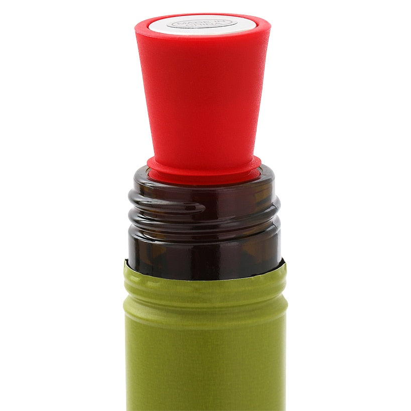 Silicone Wine Bottle Stoppers Set of 4