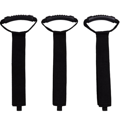 Set of 4 Storage Straps With Handle