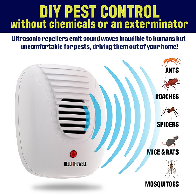 Set of 4 UltraSonic Pest Repellers