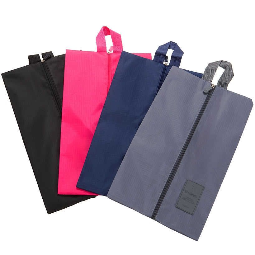 Suitcase Storage Ideas - Laundry Bag, Shoe Bags, Hanging Organizer