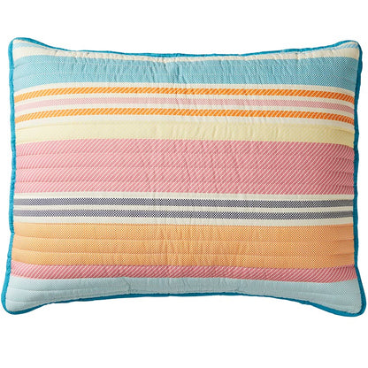 Summer Stripe Sham or Accent Pillow