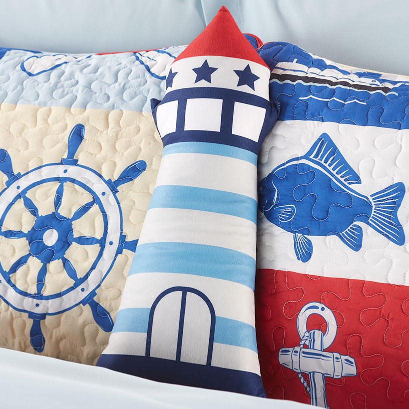 Nautical Shaped Accent Pillows