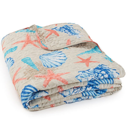 Shell Shore Quilted Sham