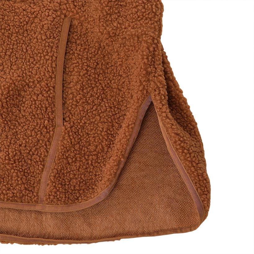 Laundry By Shelli Segal Women's Sherpa Quarter Zip#select-color_tan