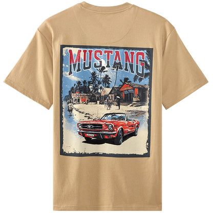 Corvette or Mustang Short-Sleeve Car Tee