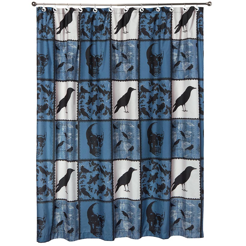 The Raven Shower Curtain