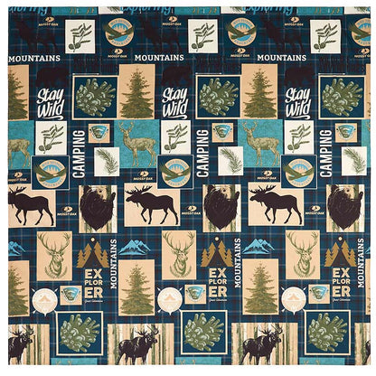 Mossy Oak Never Stop Exploring Shower Curtain or Hooks