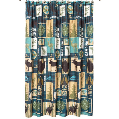 Mossy Oak Never Stop Exploring Shower Curtain or Hooks