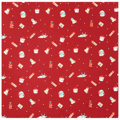 Christmas Dogs Shower Curtain, Bath Rug, Hand Towels, Valance, or Hooks