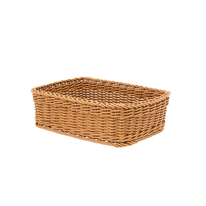 Sienna Shallow Woven Baskets | LTD Commodities