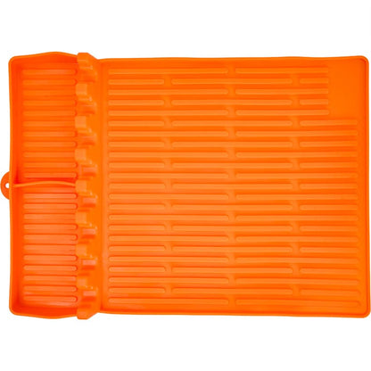 Silicone Grill Mat Griddle Tools Utensil Holder
