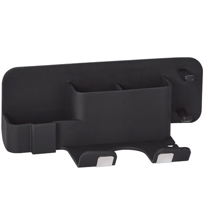 Wall-Mounted Silicone Hair Dryer and Accessories Holder - Bathroom