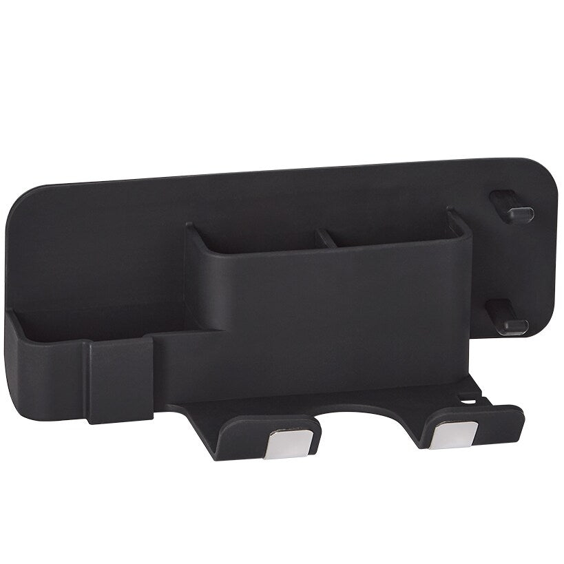 Wall-Mounted Silicone Hair Dryer and Accessories Holder - Bathroom