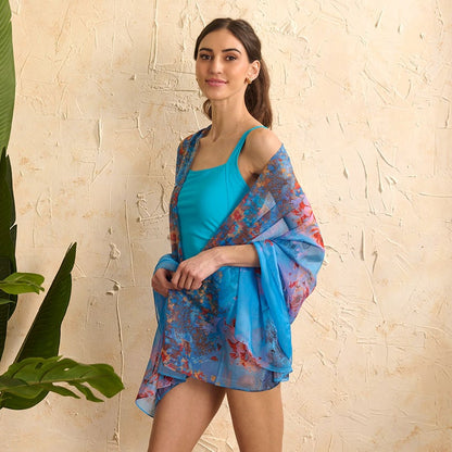 Women's Sheer and Lightweight Chiffon Scarf