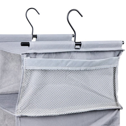 Closet Organizer with Hanging Bar for Clothes