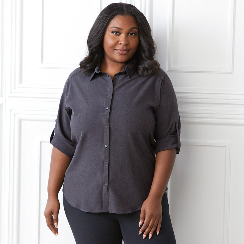 Skyline Women's Long Sleeve Shirt#select-color_carbon
