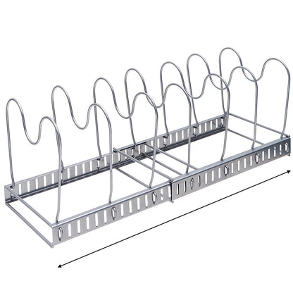 Expandable Pantry Pan and Pot Lid Organizer - Kitchen