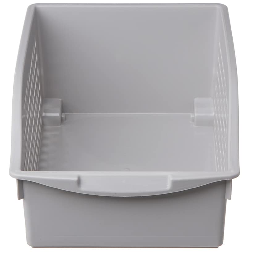 Countertop Plastic Storage Basket with Wheels