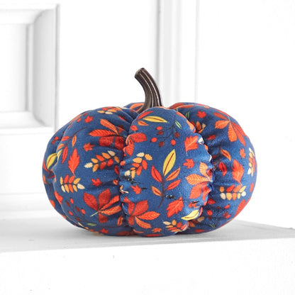 Decorative Harvest Plush Pumpkin