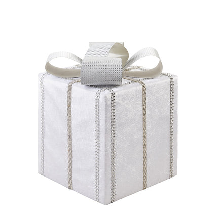 Metallic White Presents