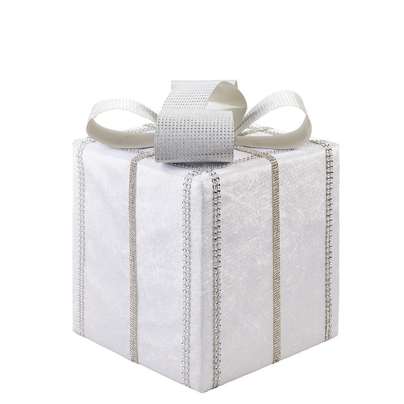 Metallic White Presents