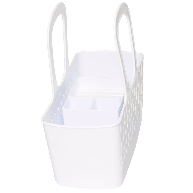Shower Caddy Tote with Dividers and Handle