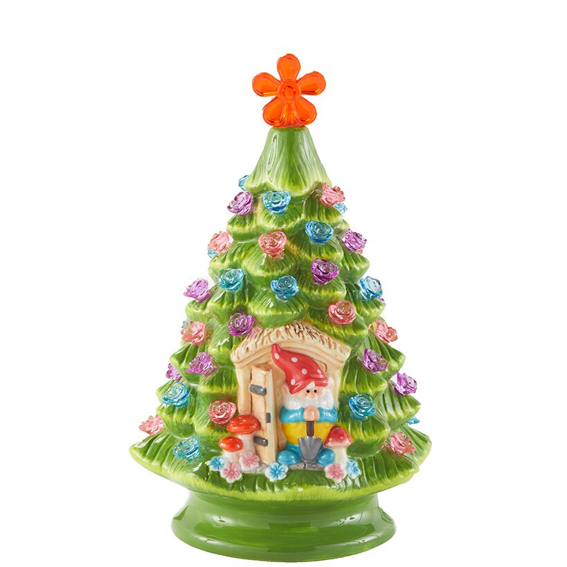 Lighted Novelty Retro Trees