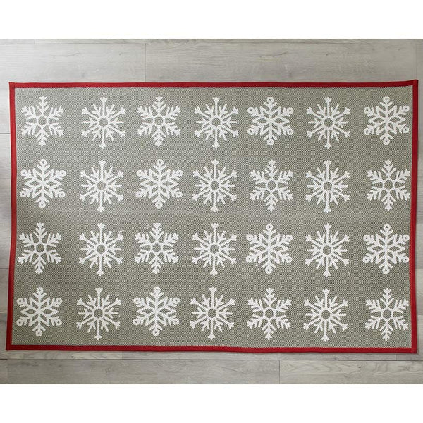 Snowflake Pattern Area Rug | LTD Commodities