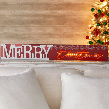 Lighted Tabletop Sign