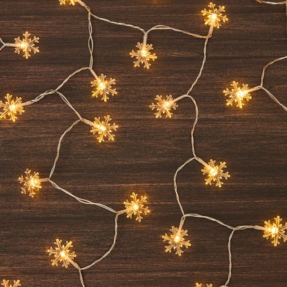 Snowflake String Lights