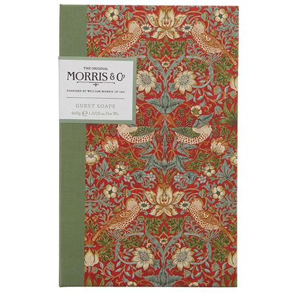 Sets of 4 Triple Milled William Morris Guest Soaps