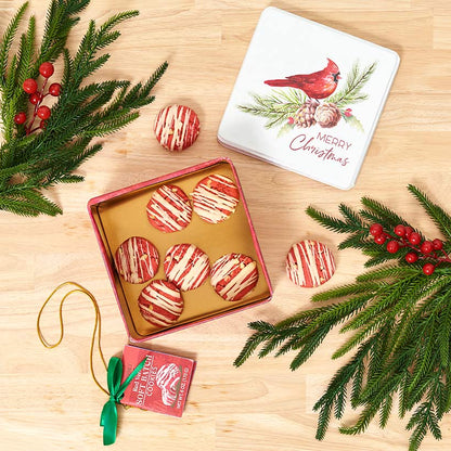 Holiday Artisan Cookies in Decorative Gift Tin