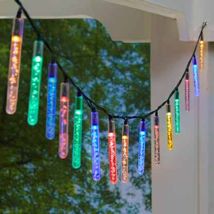 Solar Bubble String Lights