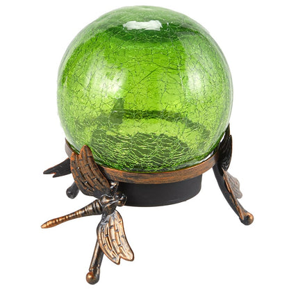 Solar Glass Ball on Stand
