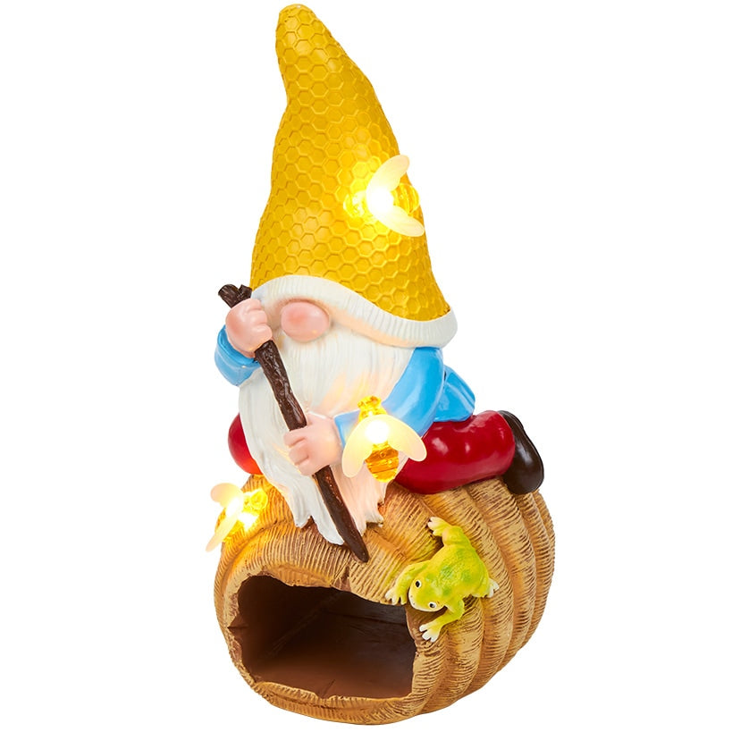 Solar Gnome Downspout