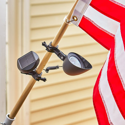 Solar Flagpole Light