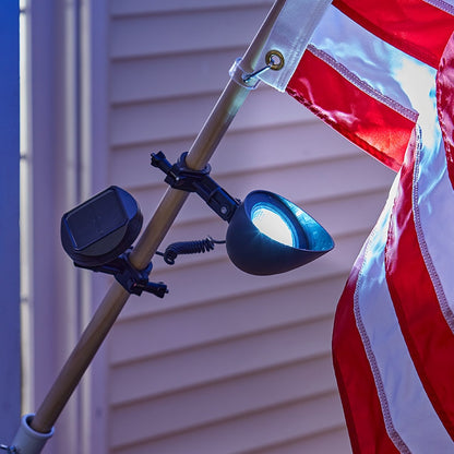 Solar Flagpole Light