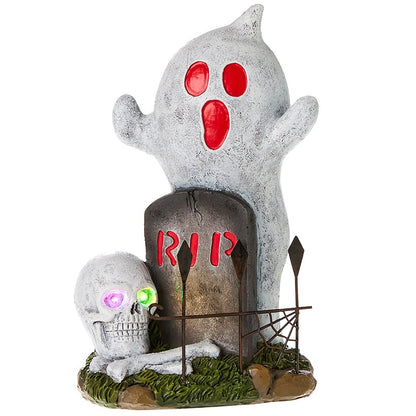 Solar Ghost and Skull Statue