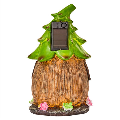 Solar Lighted Fairy House